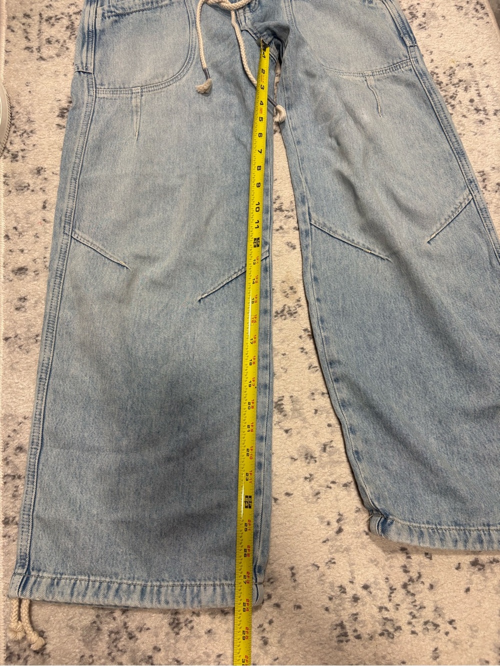 Free People We The Free Love Language Pull-On Jeans - Picture 8 of 9